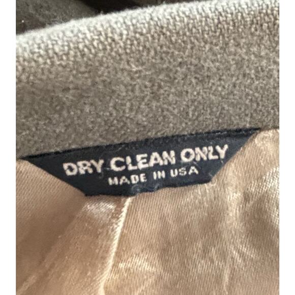 VTG Bill Blass Marshall Fields Men’s Blazer 100% Camel Hair Olive Green 44R USA - Picture 6 of 8